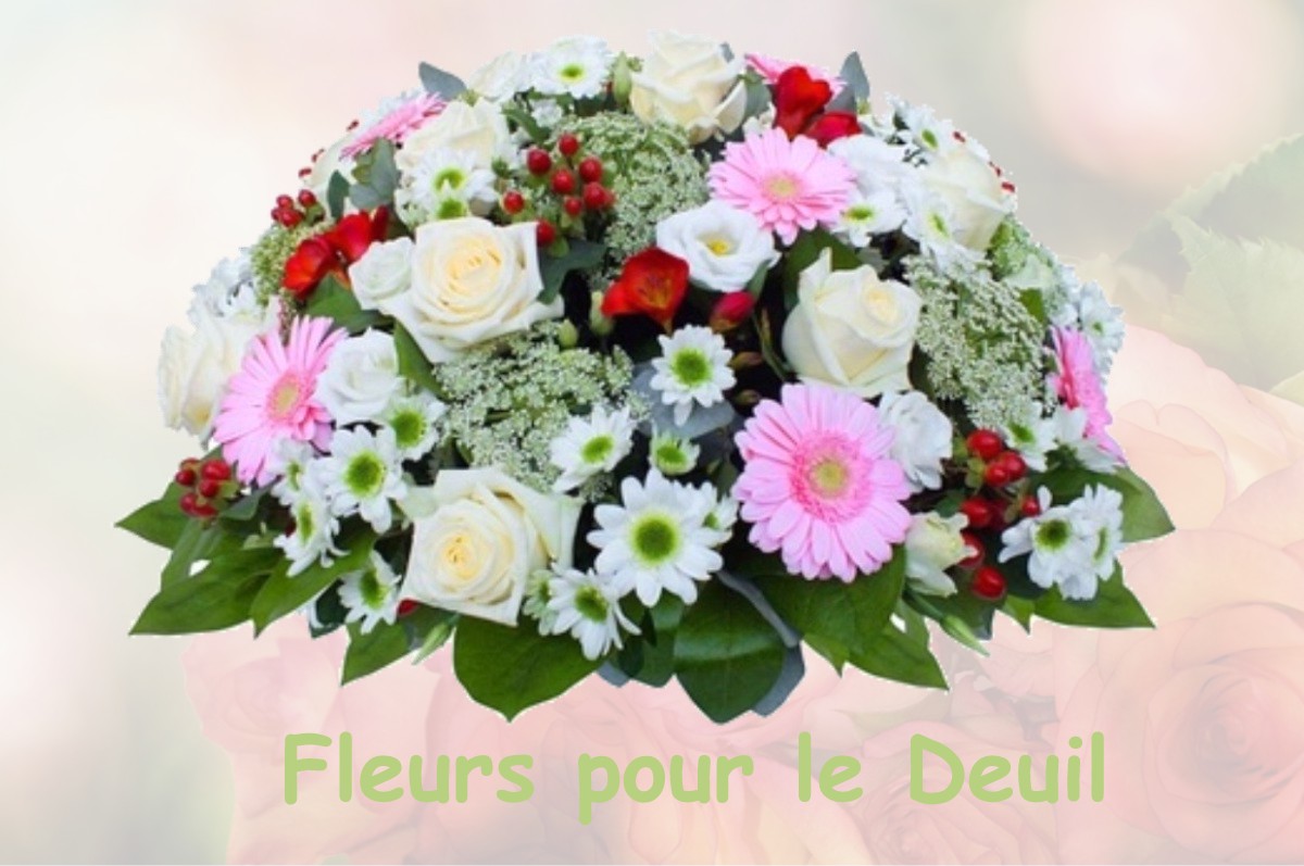 fleurs deuil TIZAC-DE-CURTON